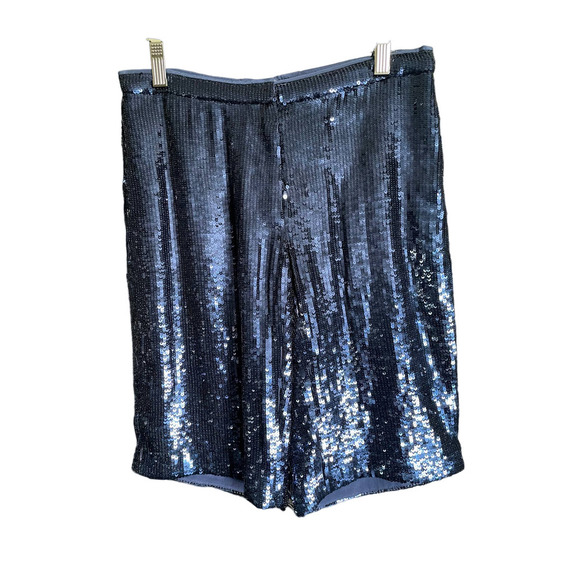 NWT ADA Navy Sequined Board Shorts - Picture 4 of 4